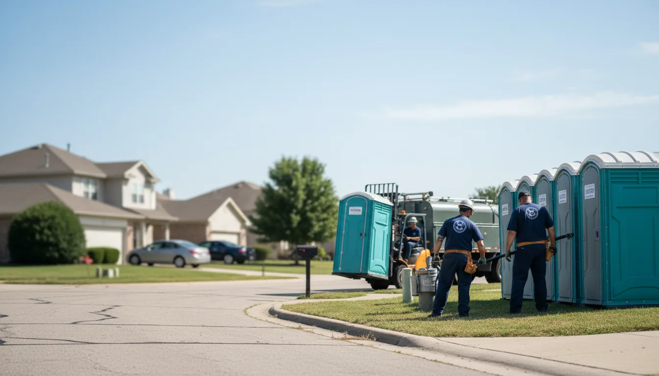 Porta Potty Rental in Welling, OK near me